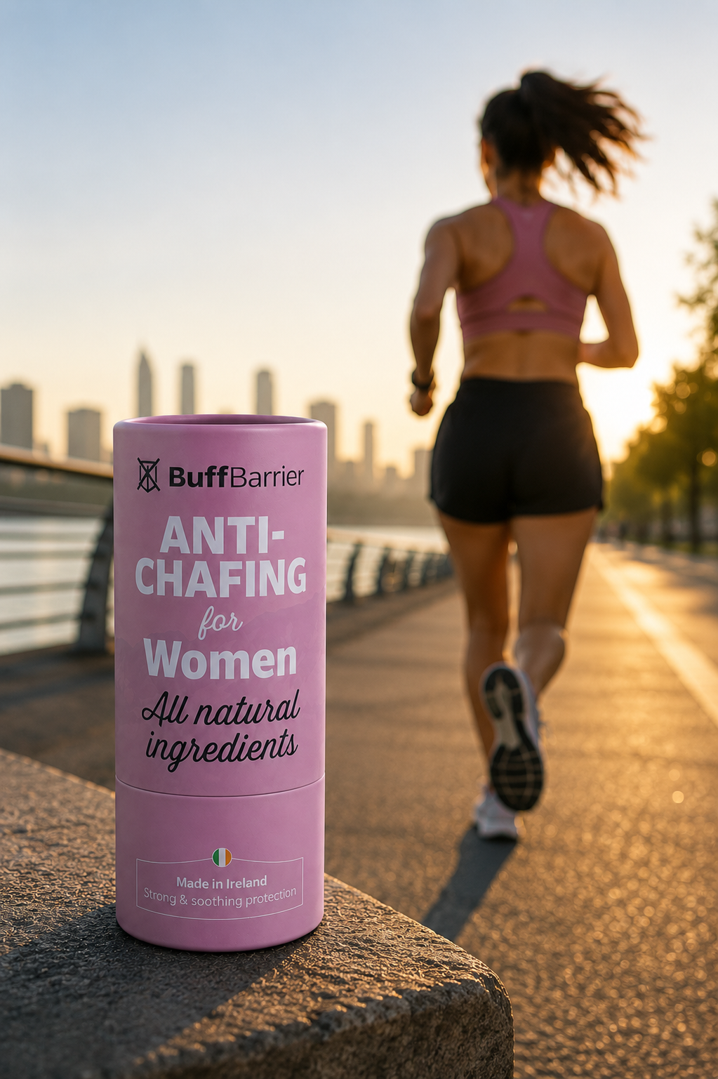 Anti-Chafing for Women for Active Individuals and Sensitive Skin - All-Natural